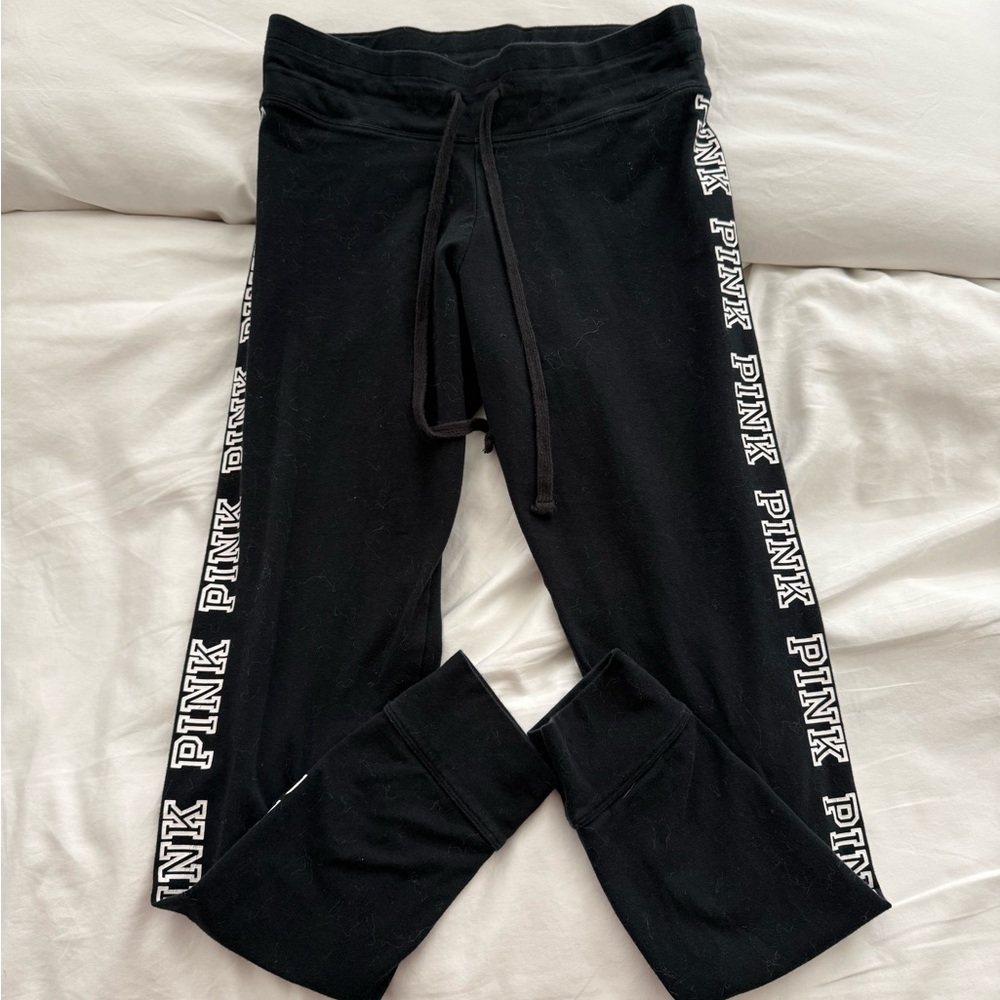 PINK Victoria's Secret Black Leggings